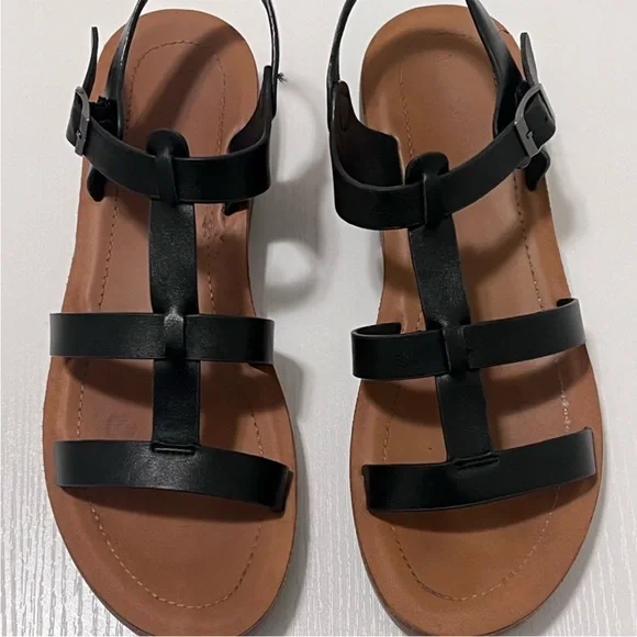 Women's Black Sandals - Picture 2 of 6